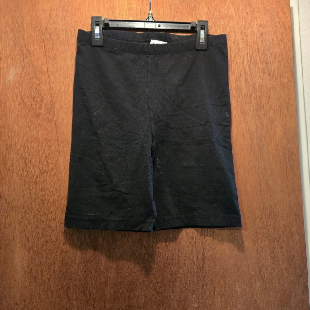 Danskin black stretch shorts szM - Picture 2 of 3
